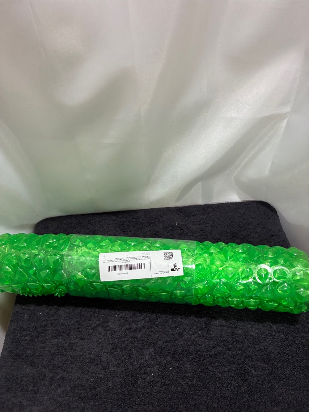 Green Textured Bath Mat with Seashell & Starfish Design NWT - Picture 5 of 5